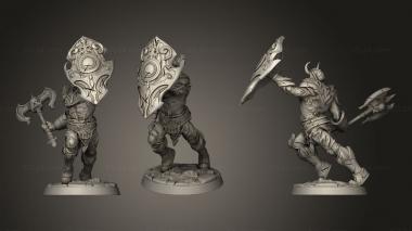 Military figurines Dahram 3d model